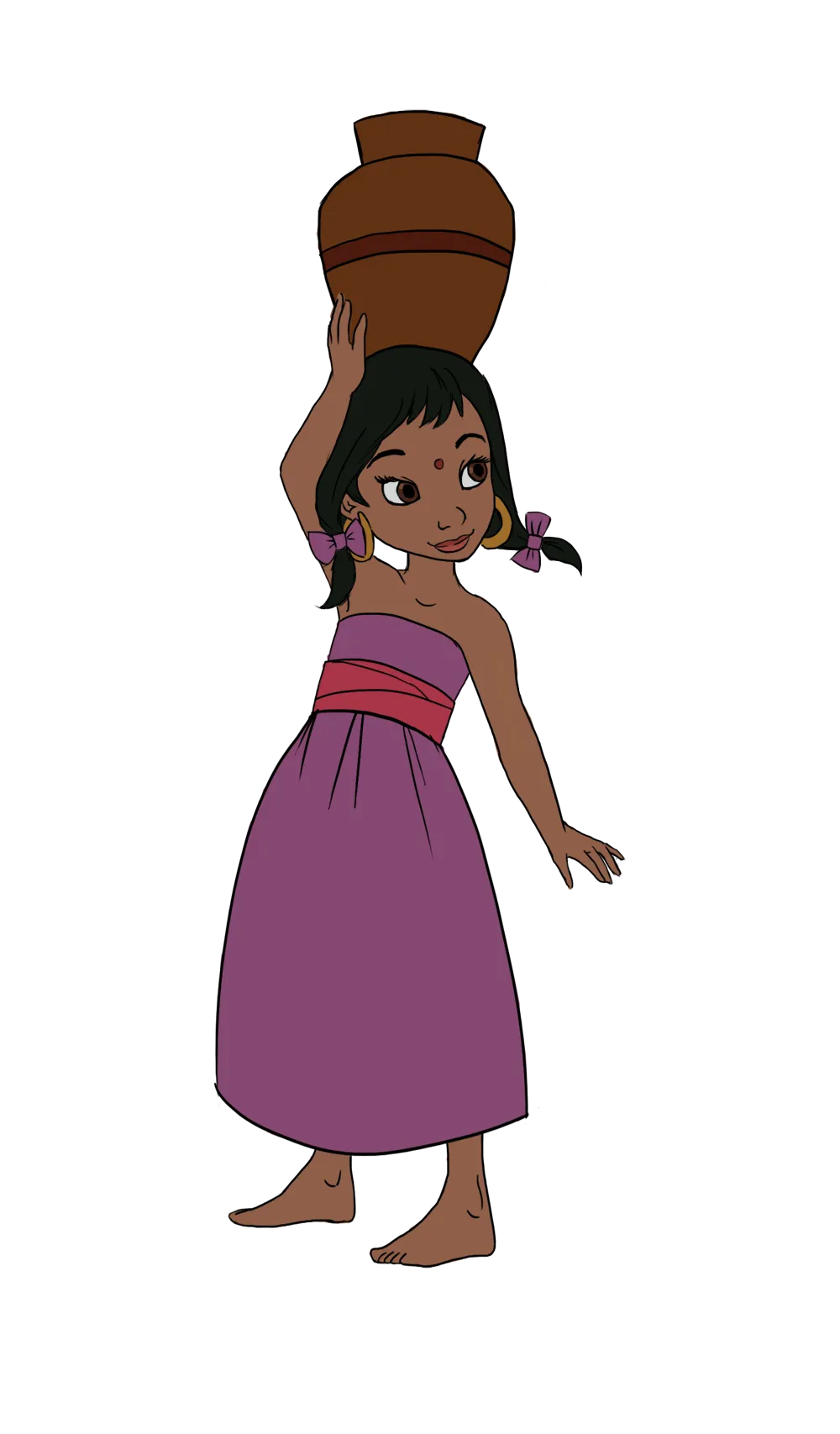 Mowgli jungle dance, happy movement, cartoon png